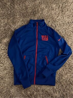 Nike Men’s Royal Blue Jacket with Red Accents